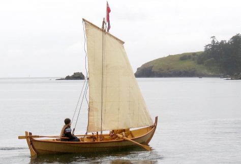 Build a viking faering boat at the Northwest Maritime Center