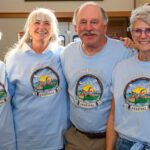 (l-r) Volunteers Anne Jimenez, Kit Evans, Carl Berger and Patti Rowdabaugh assisted with WBF 20224 Lifetime Achievement Awards ceremony.