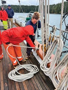 Hoisting The Tender 500w